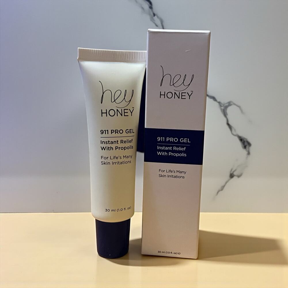 Hey Honey 911 Pro Gel Instant Relief with Propolis  Small Size Soothing Gel